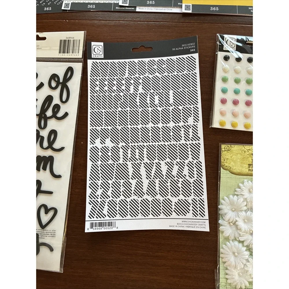 Chickaniddy 365 Scrapbook Kit No Sketches Papercraft Everyday Happenings